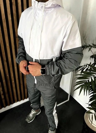 Костюм мужской двойка штаны и ветровка плащевка 46-48; 50-52; 54-56 2plgu1431-0237sве