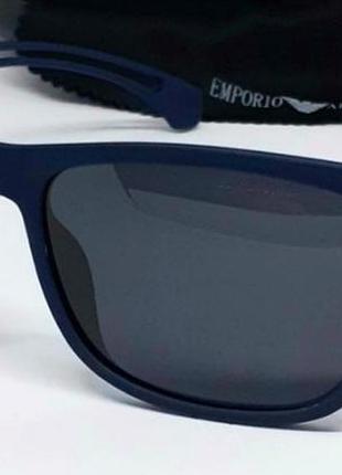 Чоловічі emporio armani сонцезахисні окуляри сині матові