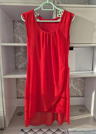 Стильна жіноча літня сукня / плаття міді