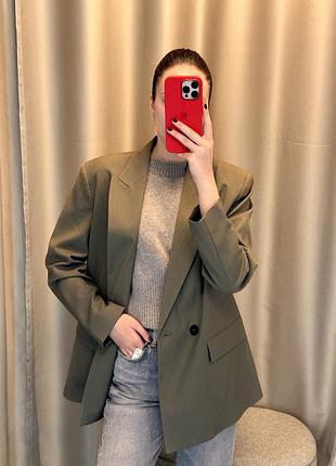 Піджак оверсайз zara