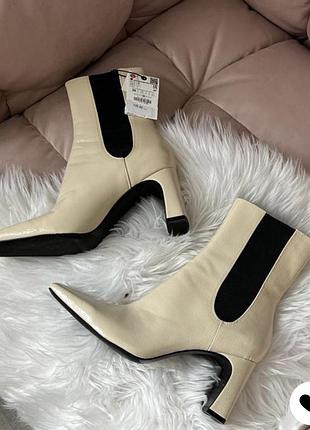 Ботинки ботильоны zara