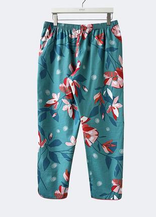 Сатиновые хлопковые пижамные штаны брюки cyberjammies пижама4 фото