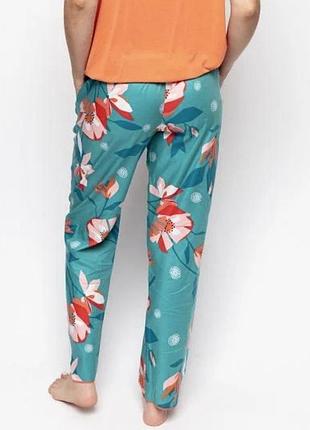 Сатиновые хлопковые пижамные штаны брюки cyberjammies пижама2 фото