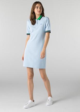 Lactose 32 xs блакитне плаття поло