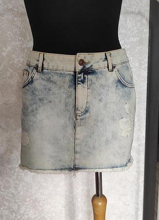 Джинсовая юбка colin's