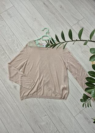 Жіночий нарядний светр з люрексом