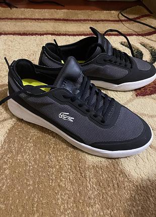 Мужские кроссовки lacoste, мужские кеды lacoste