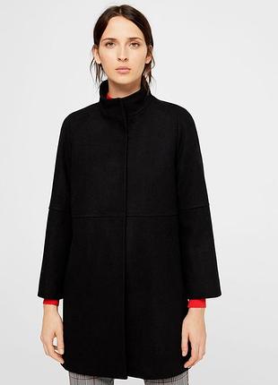 Пальто пиджак укороченное рукав 3/4 mango zara