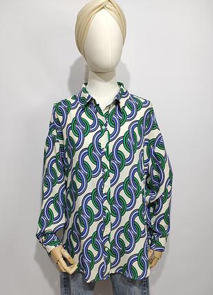 Рубашка с принтом