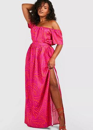 Спідниця та топ boohoo, костюм літній великого розміру. розмір 26-28.