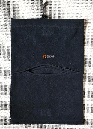 Тепла флісова балаклава баф снуд tcm