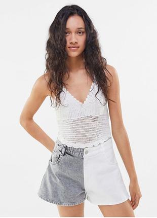 Bershka джинсовые шорты