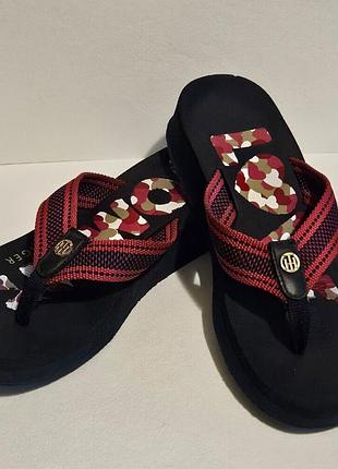 Шльопанці сланці пляжні в'єтнамки tommy hilfiger 37eu