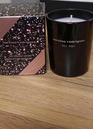 Парфюмированная свеча narciso rodriguez