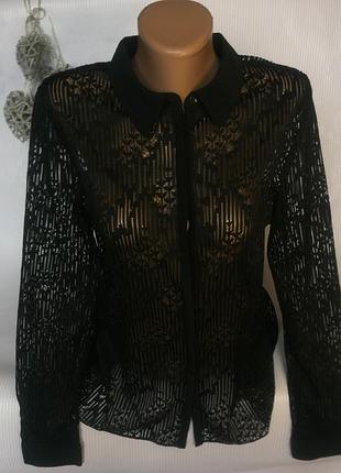 Стильная рубашка  ажур ress