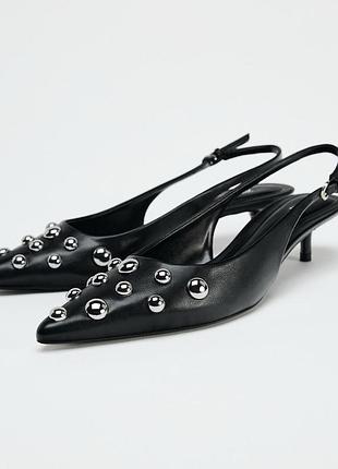 Туфли лодочки zara