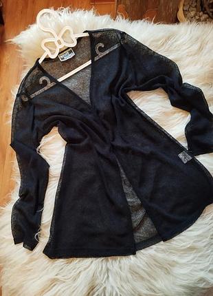 Кофта сеточка паутинка кардиган