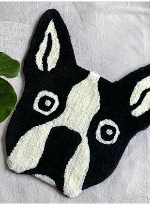 Ковер ручной работы французский бульдог