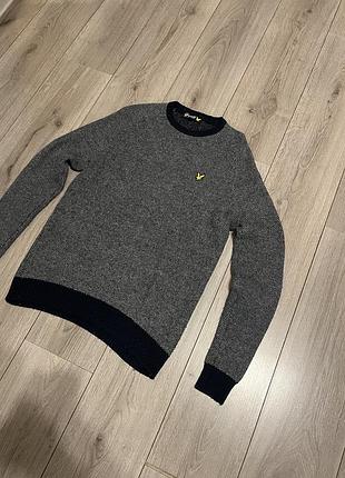 Вязаний світер lyle&scott розмір м оригінал