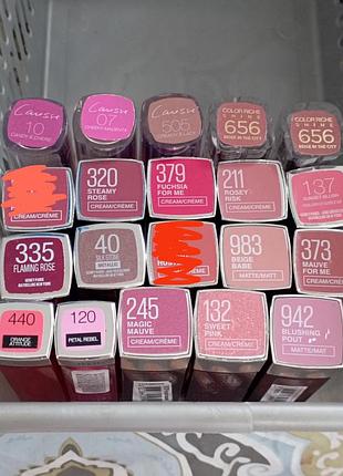 Maybelline помади