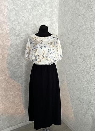 Юбка женская длинная черная / или комплект