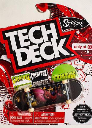 Фінгерборд tech deck creature cody lockwood crest ultra rare steeze series 32 мм