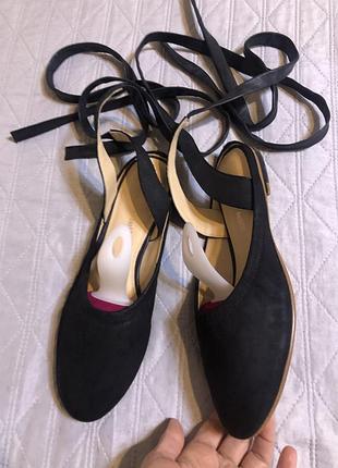 Кожаные мюли туфли босоножки сандали clarks 38,5-39р
