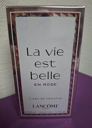 Туалетна вода lancome la est belle en rose