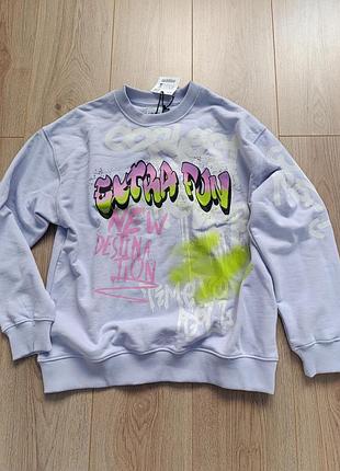Свитшот оверсайз zara 13/14 лет