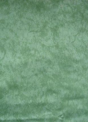 Ткань хлопок сатин зелёная 90 на 95 см