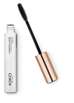 Туш для вій kiko gossamer emotion creamy 119 lashes extra volume brush mascara, 11мл (8025272926393