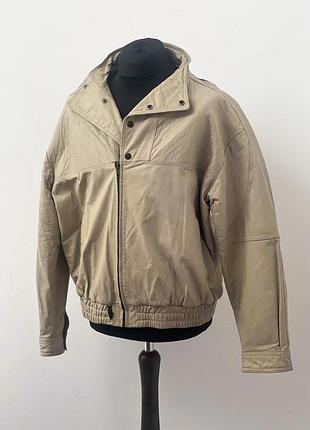 Шкірянка yellow cab collection leather vintage jacket