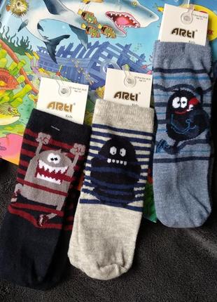 Бавовняні шкарпетки для хлопчиків 3-4 роки на хелловін