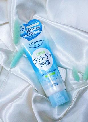 Пінка для вмивання з колагеном softymo washing foam collagen 150г