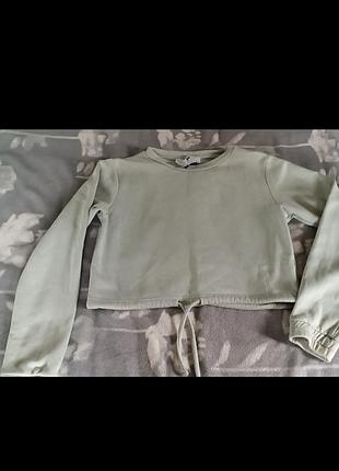 Короткая кофта на флисе