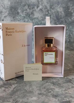 Maison francis kurkdjian à la rose