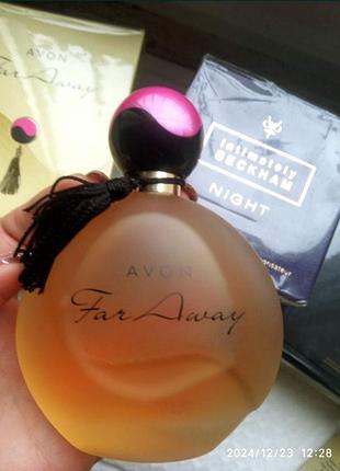 Avon far away 100ml матовый флакон новые в слюде , little black dress 100мл новые в слюде.