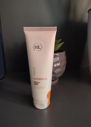 Солнцезащитный крем spf 50+ holy land sunbrella sun protector spf 50+ 50 мл
