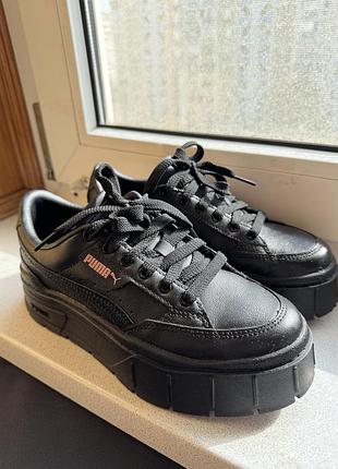 Кроссовки puma черные