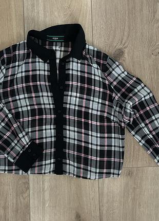 Блуза в клітинку guess
