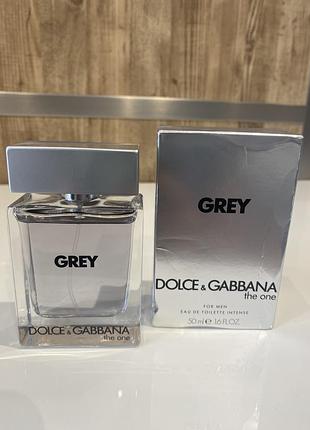Dolce & gabbana the one grey туалетная вода 50 мл, оригинал