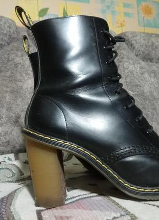 Кожаные ботинки dr martens4 фото