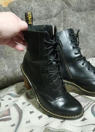 Кожаные ботинки dr martens5 фото