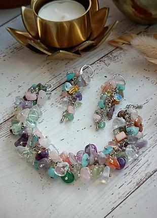 Комплект украшений "монпасье"