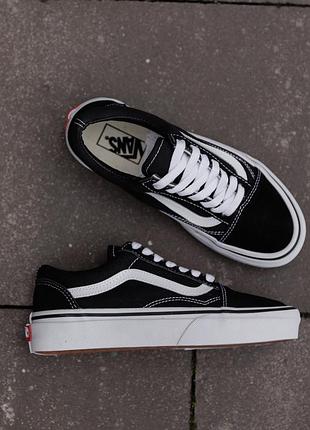 Жіночі кросівки Turnschuhe vans Flame Classic Slip-On VN000ZBUEO11 Checkerboard Black Wht classic