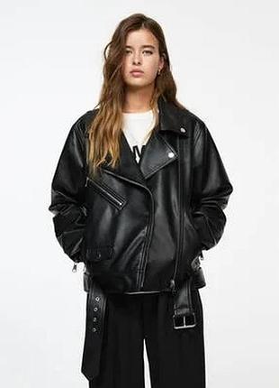 Pull & bear байкерскa куртка small женская