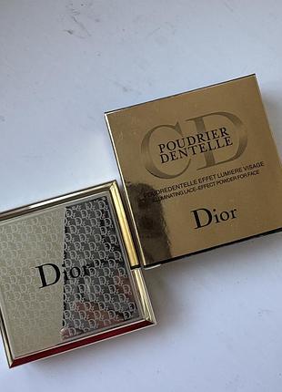 新品【Christian Dior】POUDRIER DENTELLE 001 Пудра dior poudrier dentelle — цена 850 грн в каталоге Пудра