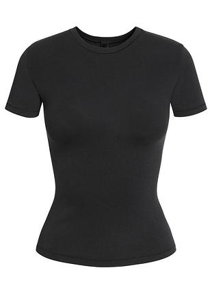 Жіноча футболка skims cotton jersey t-shirt оригінал6 фото
