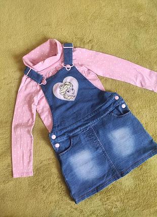 Сарафан frozen/elza для девочки 3-4 года