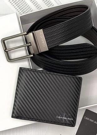 Новый кошелек и ремень от calvin klein